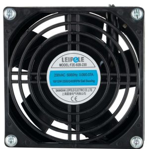 Quạt tủ điện 230VAC - 13/11W - 37dB Leipole F2E-92S-230